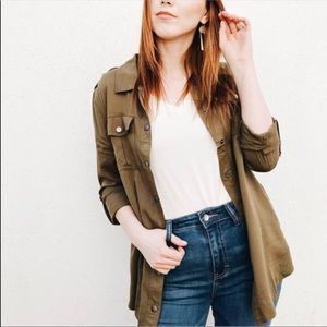 Carly Jean Los Angeles Portland Shirt Jacket
